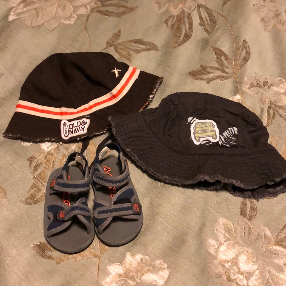 Summer baby boy hats/ sandals